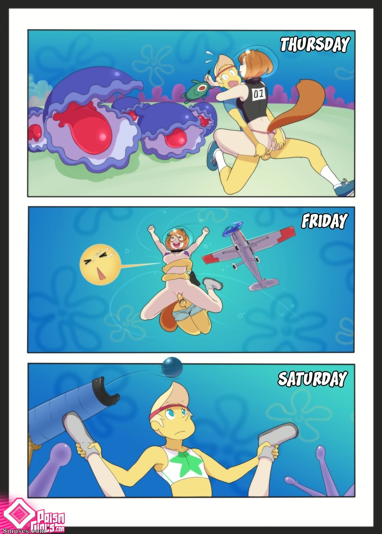 PrismGirls Comics - Semana pré-hibernação - Página 8