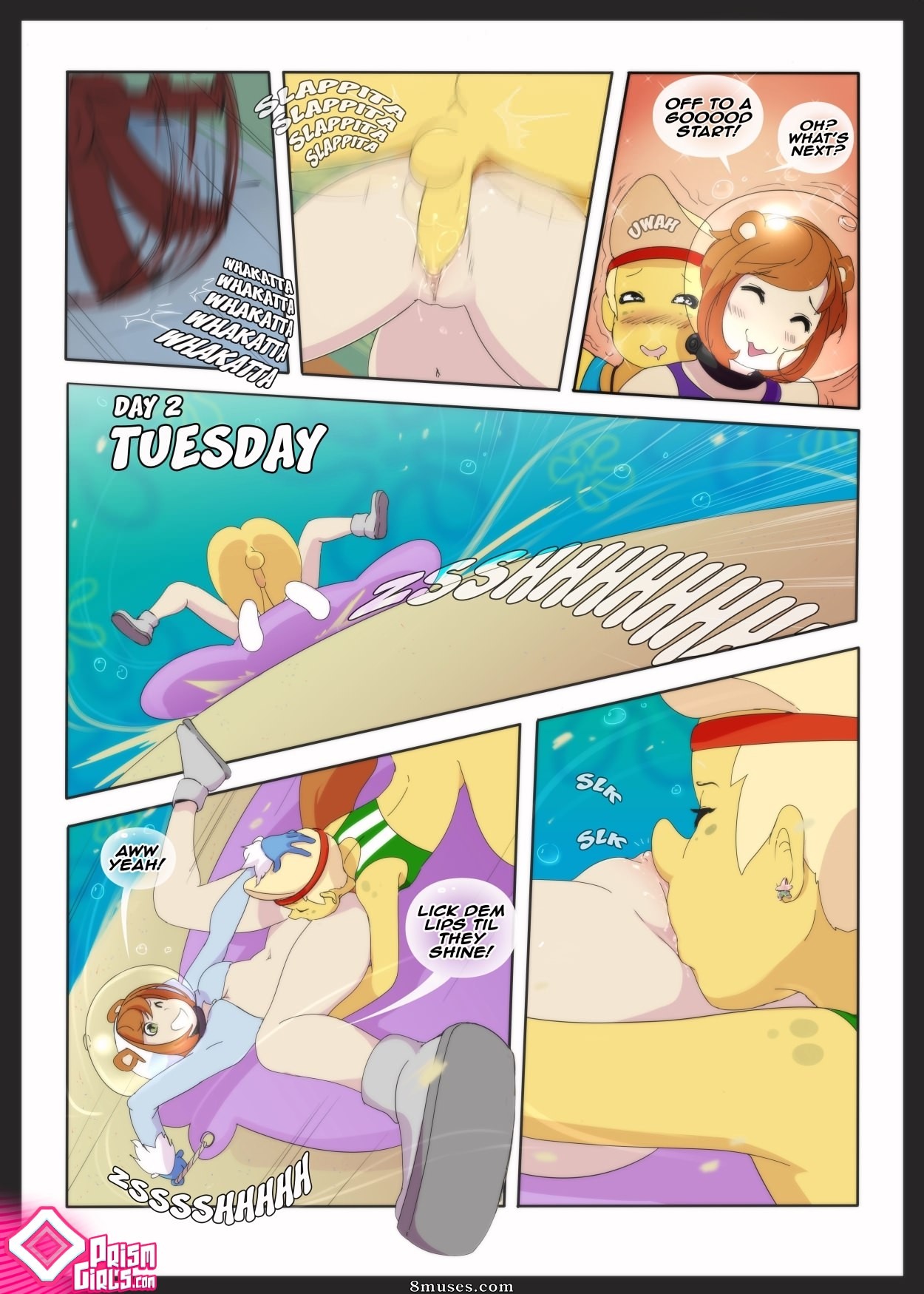 PrismGirls Comics - Semana pré-hibernação - Página 6