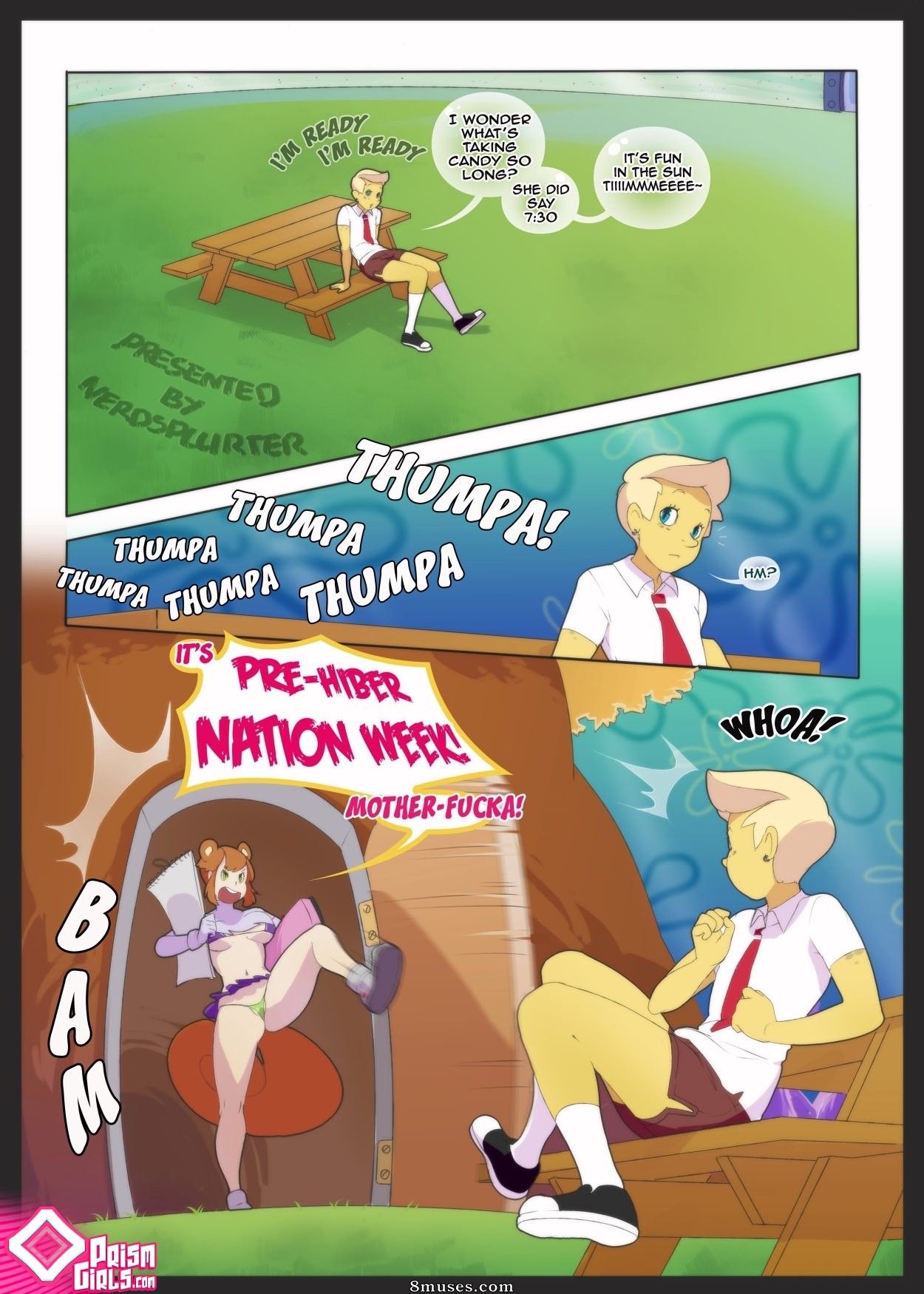 PrismGirls Comics - Semana previa a la hibernación - Página 1