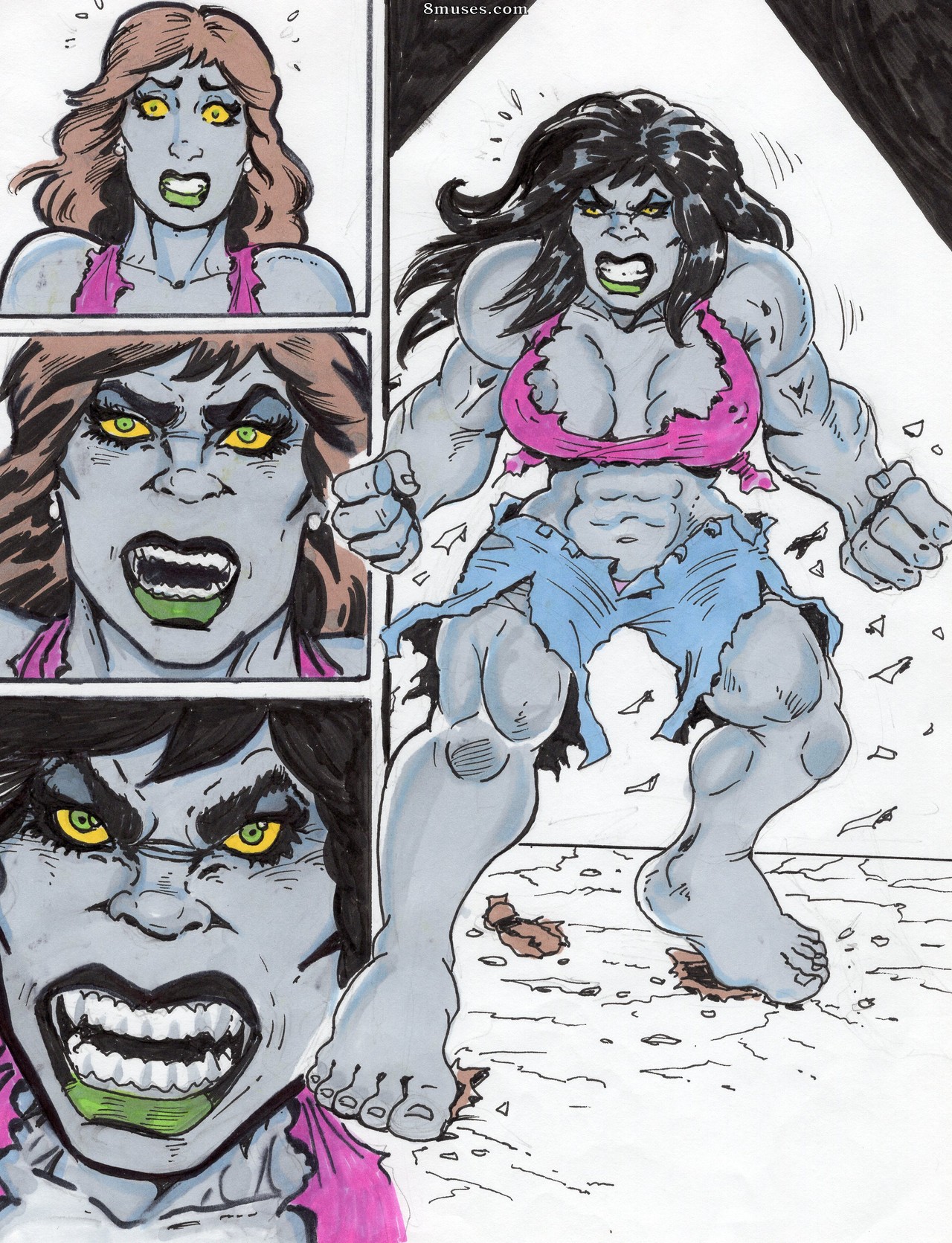 Manic Comics - Sortie de hulk gris - Page 4
