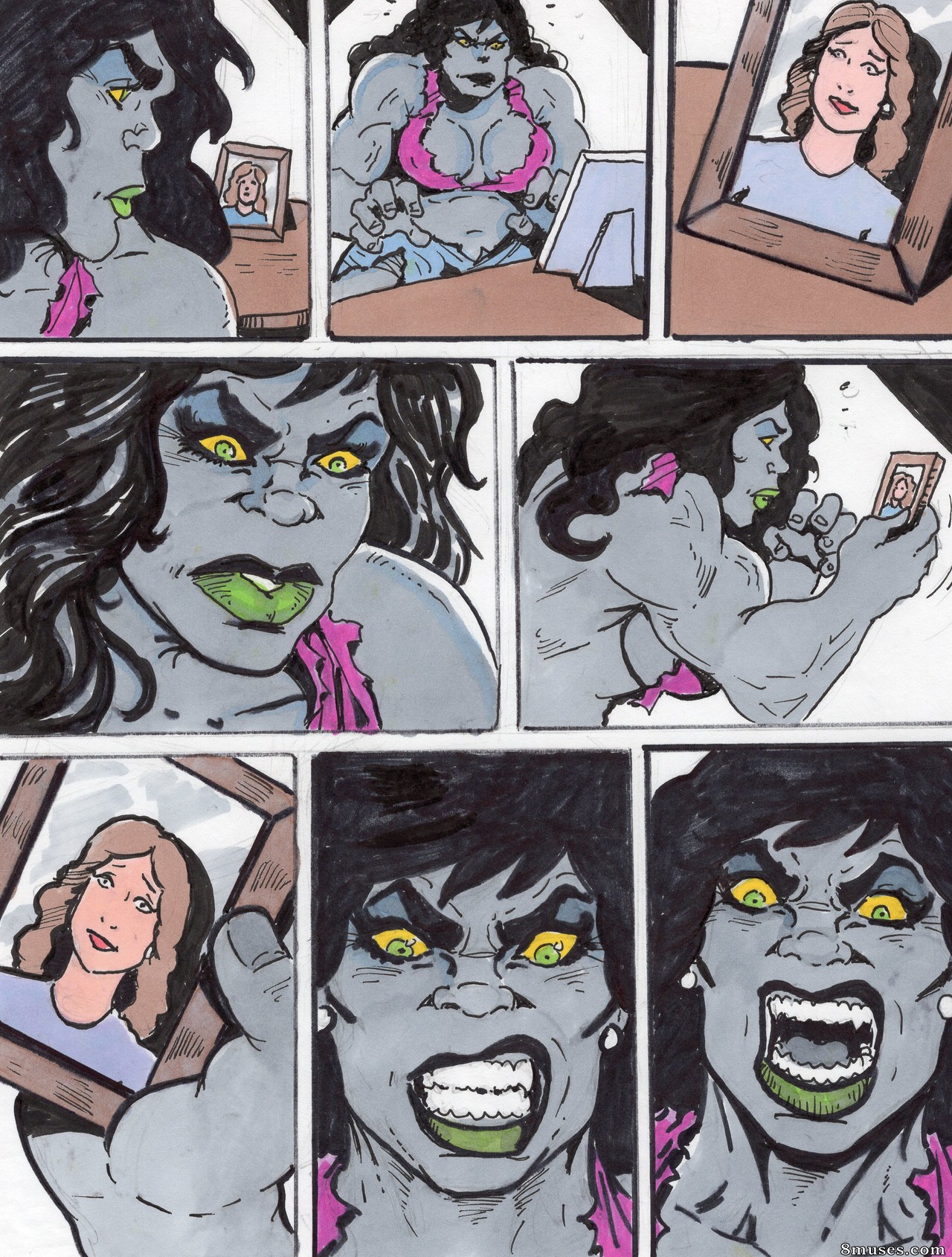 Manic Comics - Hulk cinza saindo - Página 5