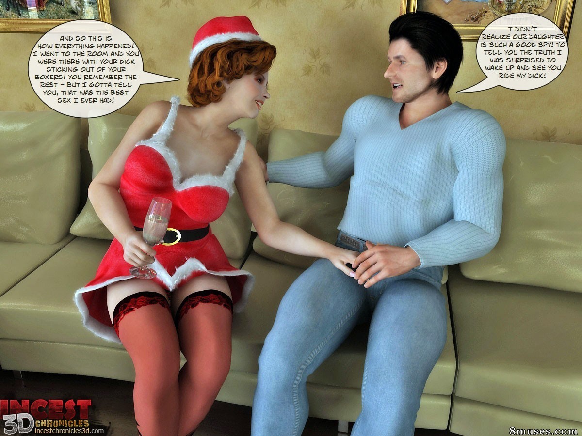 IncestChronicles3D Comics - Presente de Natal. Parte 1 - Página 34
