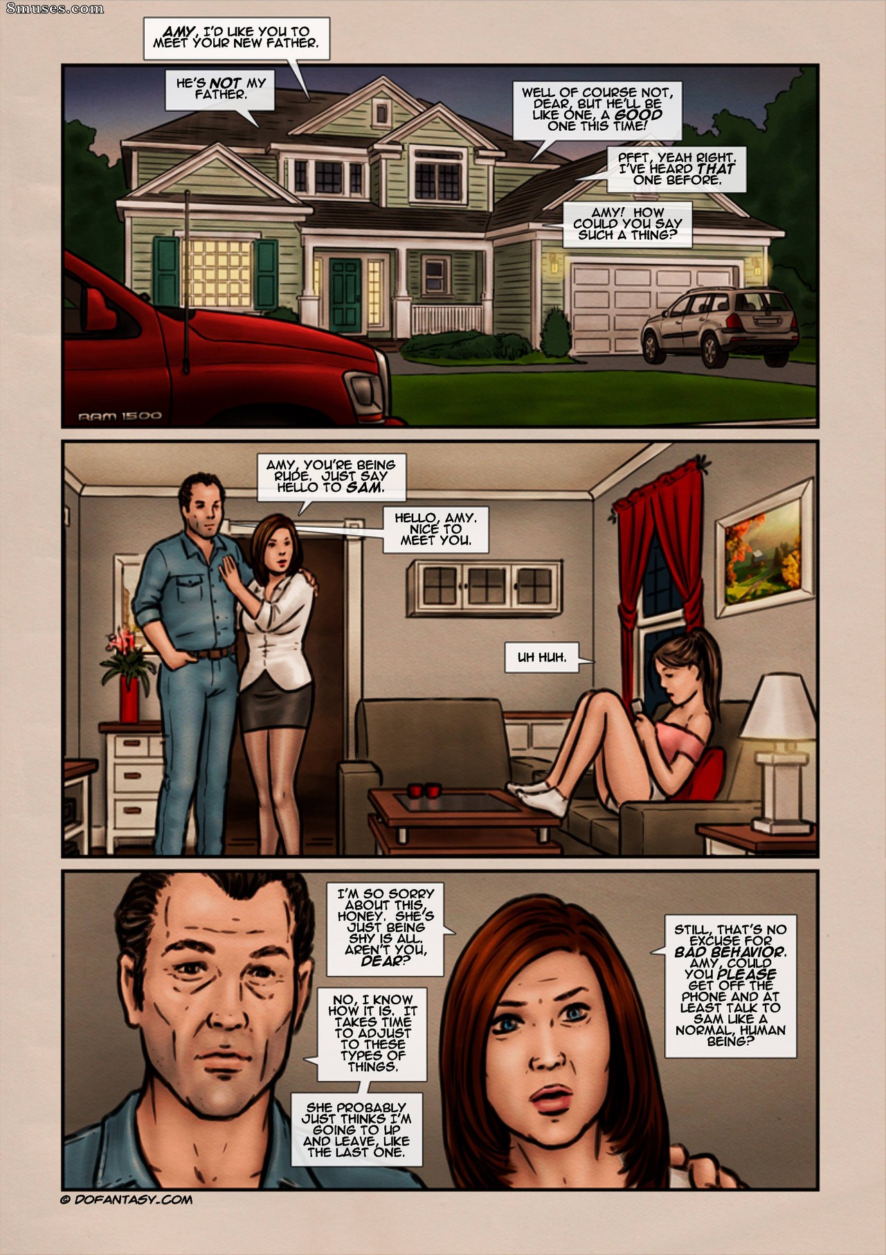 Fansadox Comics - Fansadox 491 - Her New Stepfather - Slasher - Page 42