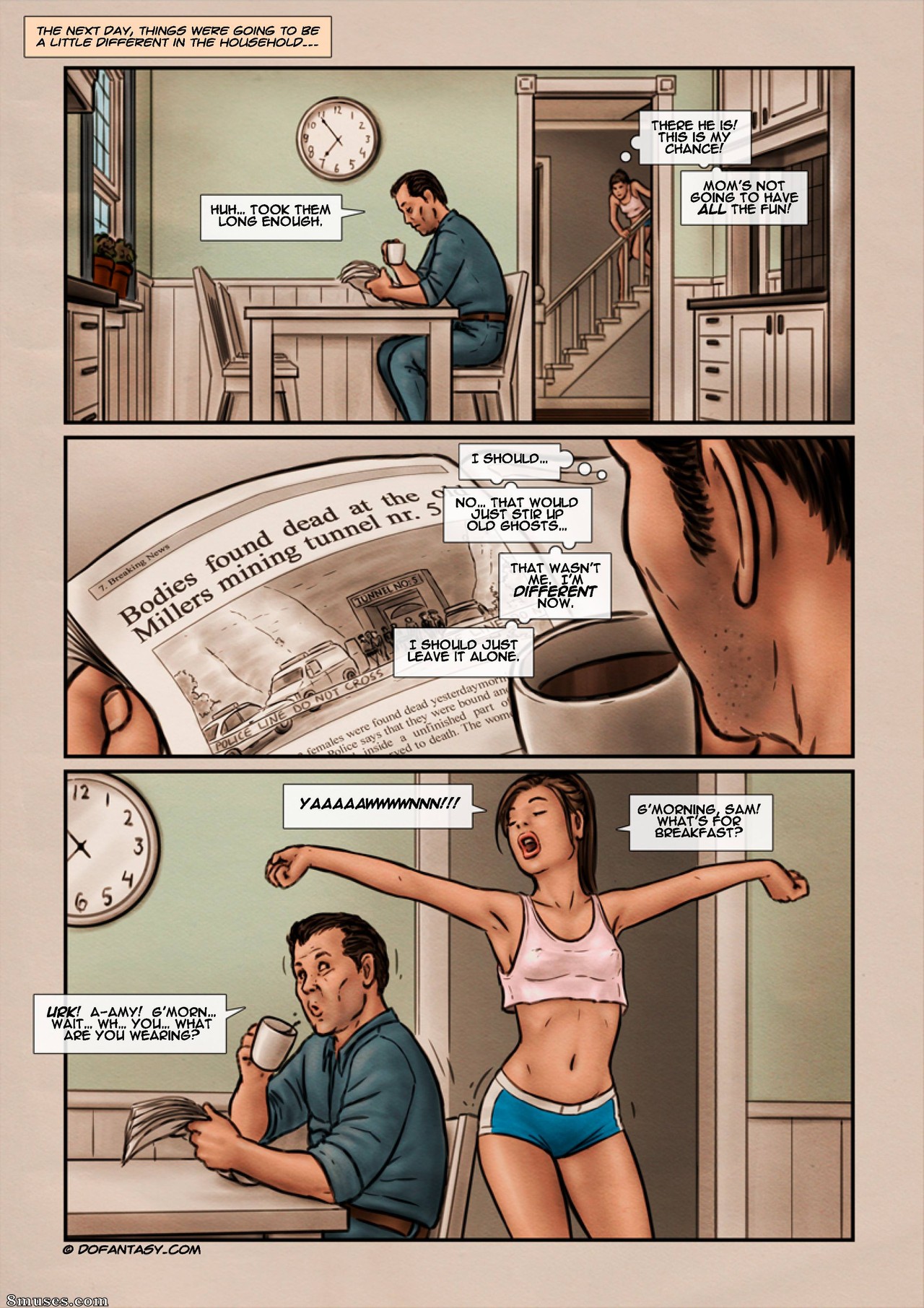 Fansadox Comics - Fansadox 491 - Her New Stepfather - Slasher - Page 10