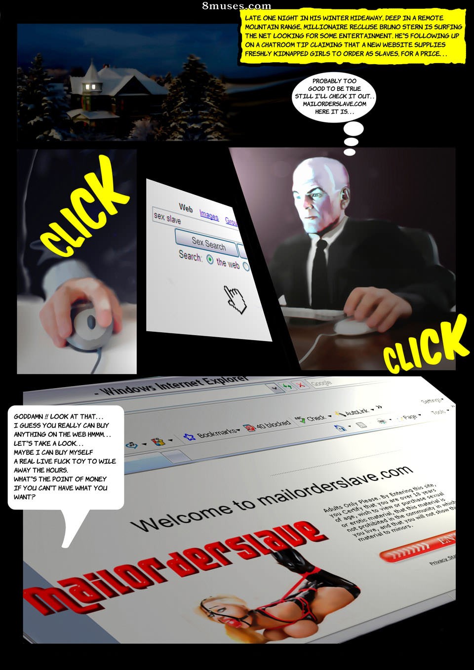 Drawing Palace Comics - Mailorder Slave - Page 2