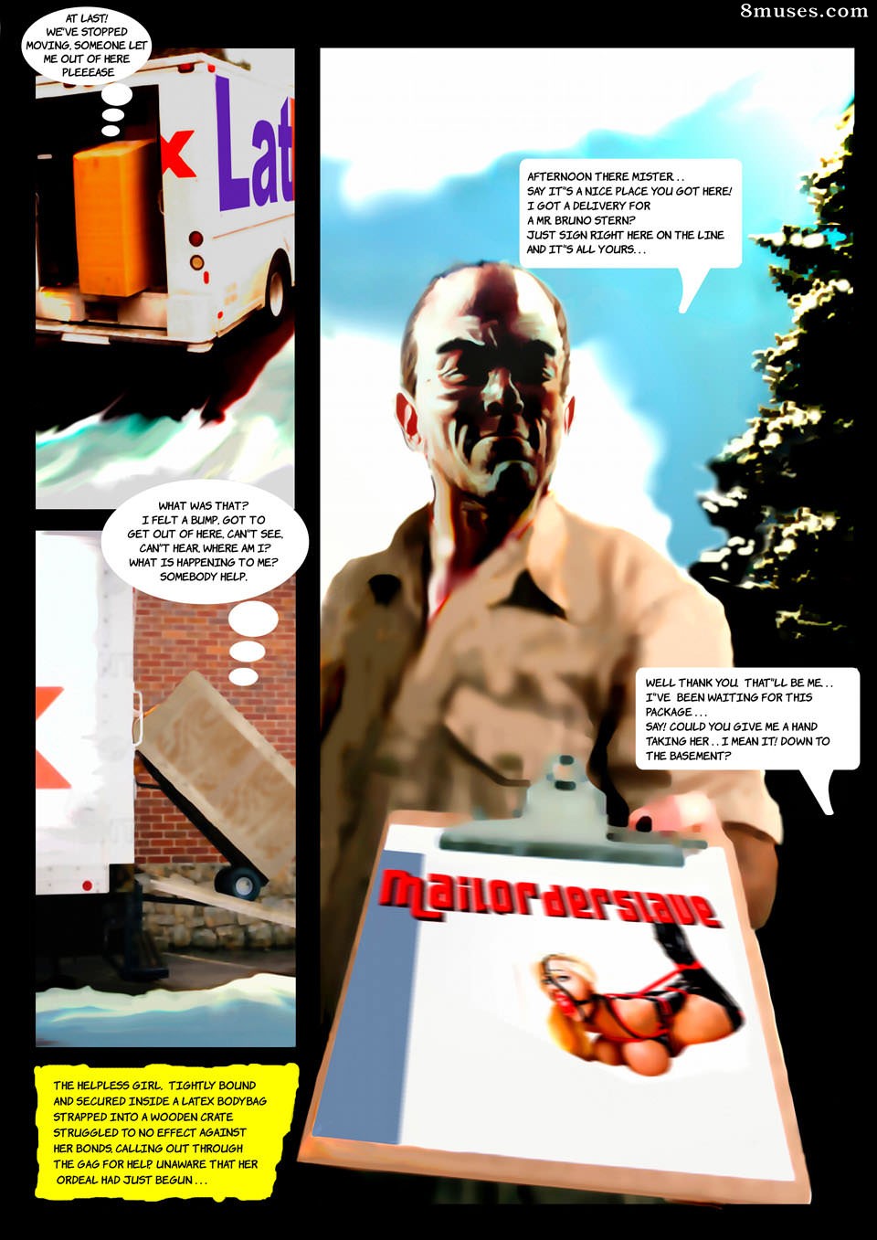 Drawing Palace Comics - Mailorder Slave - Page 12