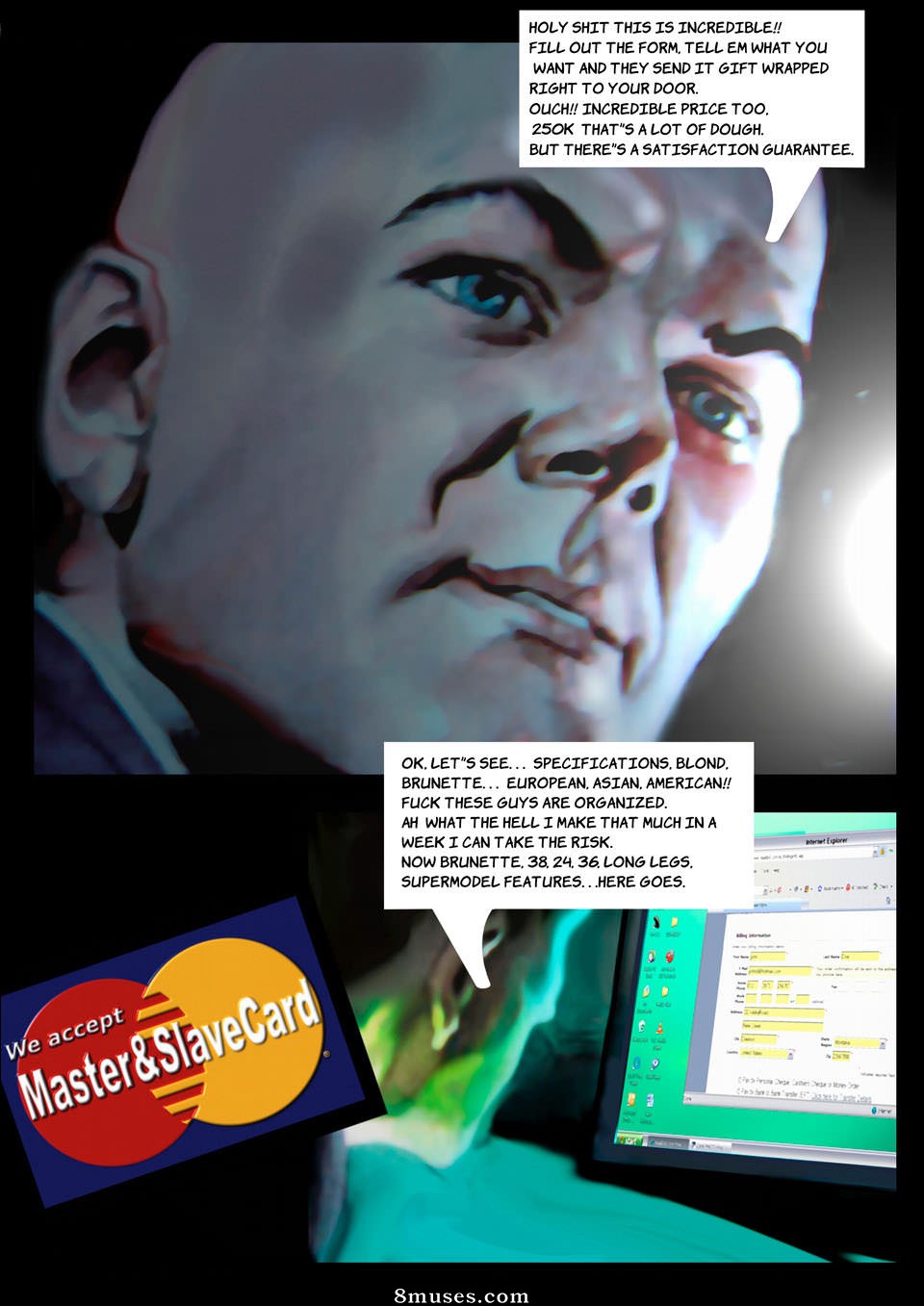 Drawing Palace Comics - Mailorder Slave - Page 3
