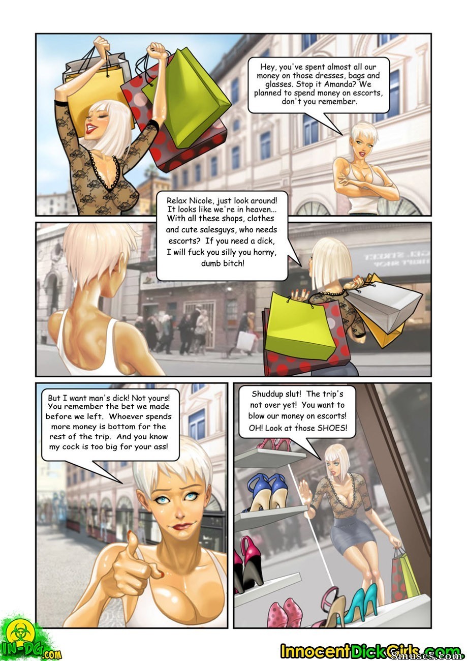 Innocent Dickgirls Comics - The Shopaholic - Page 3