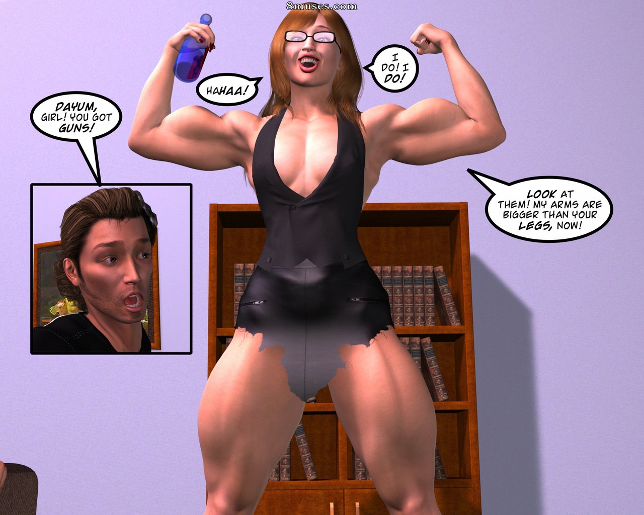 Mighty Female Muscle Comix - She's a Stud - Page 24