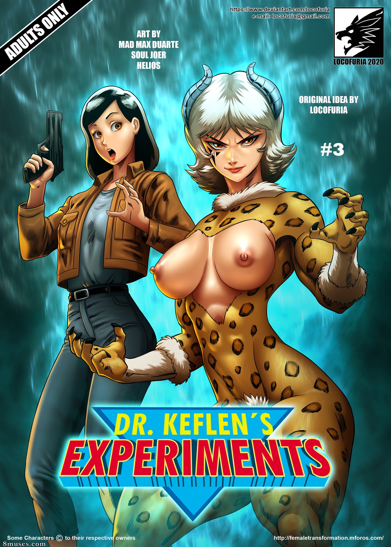 Experimentos del Dr. Keflen - Número 3 - Página 1