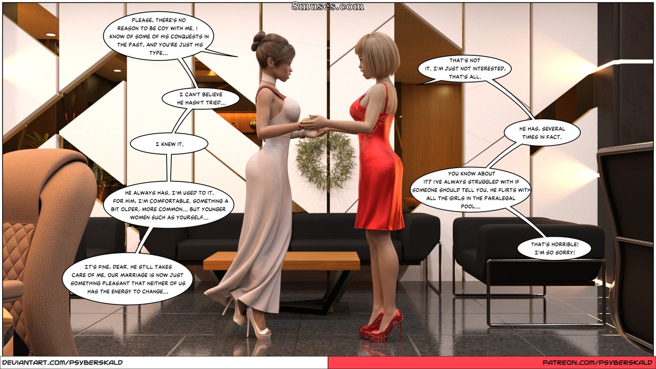 PsyberSkaldComics - S.A.D.I.E.'s Shorts - Office Party - Page 10