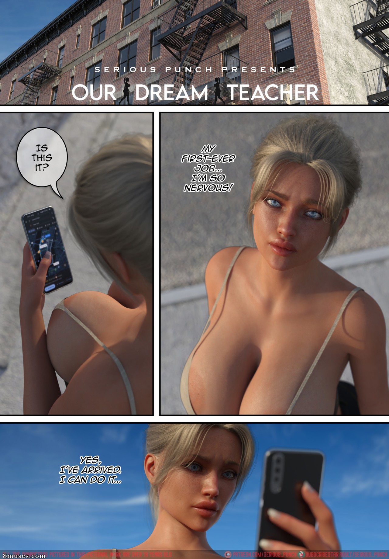 Serious Punch - Our Dream Teacher - Page 1