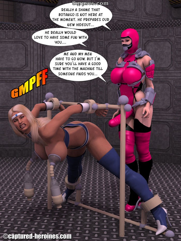 Captured-Heroines Comics - Volição e a Chita - Página 32