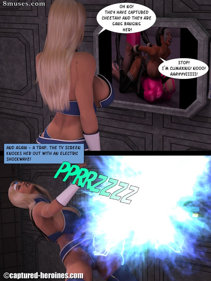 Captured-Heroines Comics - Volição e a Chita - Página 60