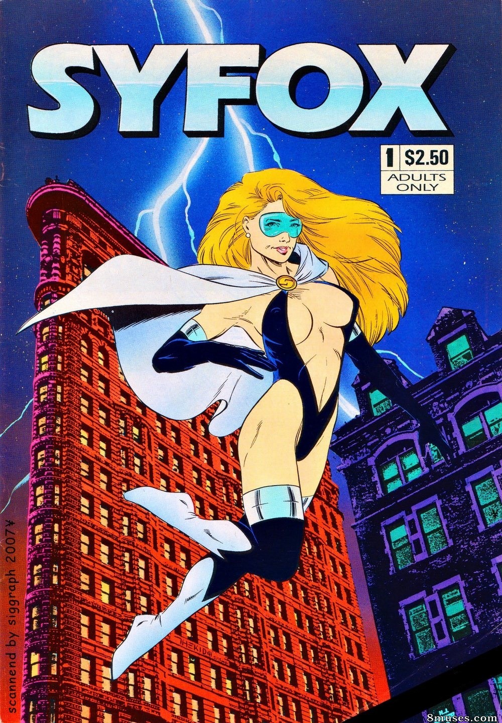 Superheroine Central Comics - Syfox - Página 1