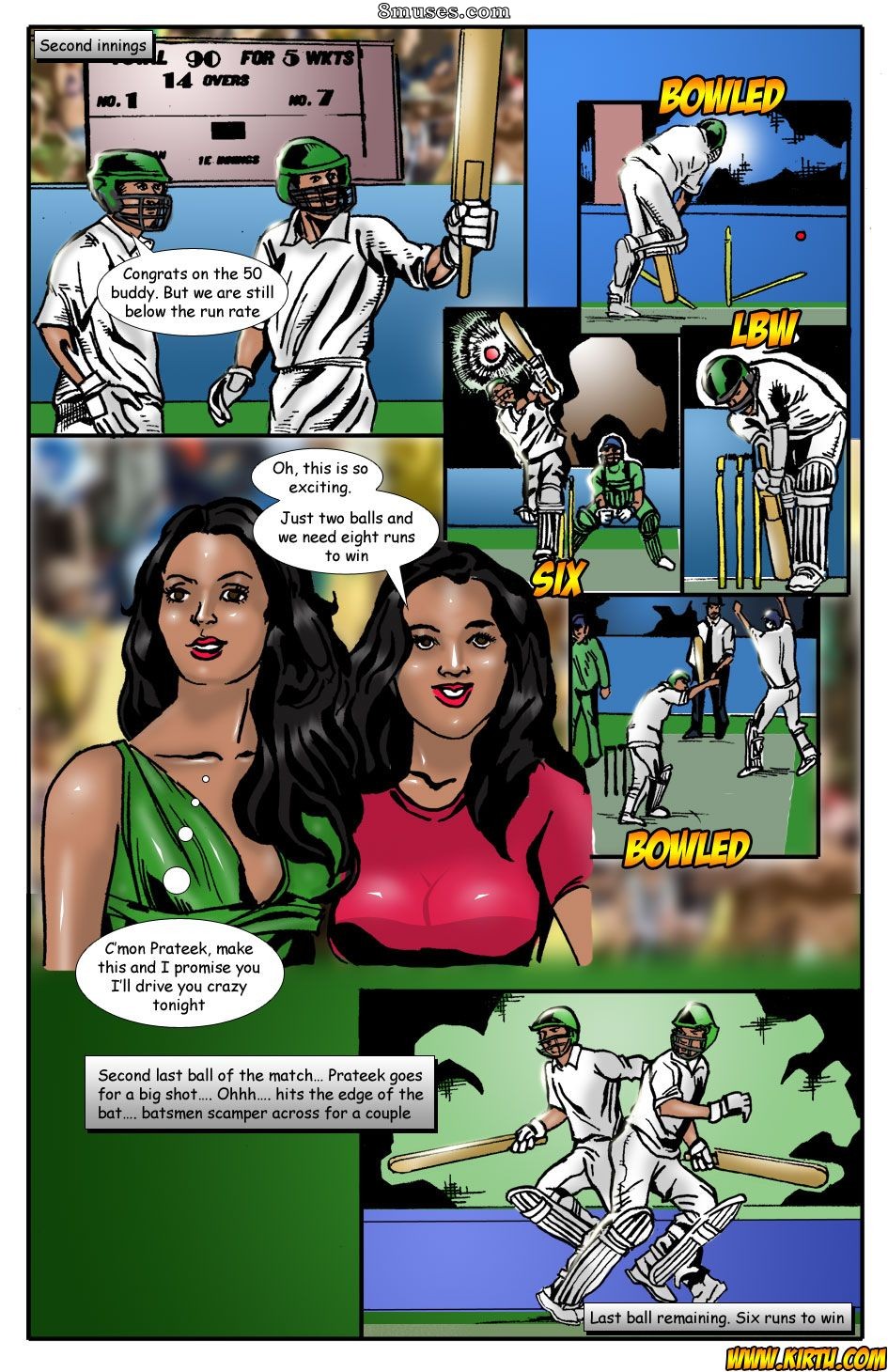 Kirtu.com Comics - Saath Kahaniya - Episode 3  Cricket - Page 19