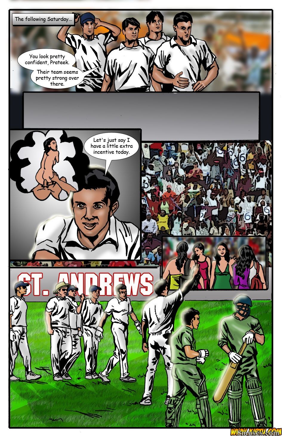 Kirtu.com Comics - Saath Kahaniya - Episode 3  Cricket - Page 17