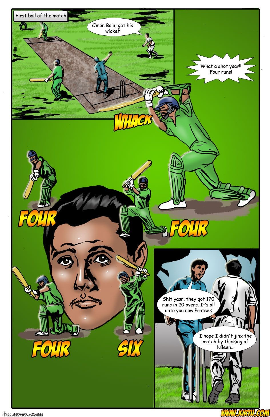Kirtu.com Comics - Saath Kahaniya - Episode 3  Cricket - Page 18
