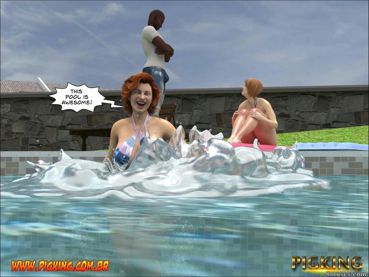 PigKing - CrazyDad Comics - Sunbath - Page 14