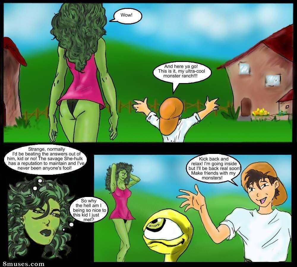 Everfire Comics - Breeding SheHulk - Page 5