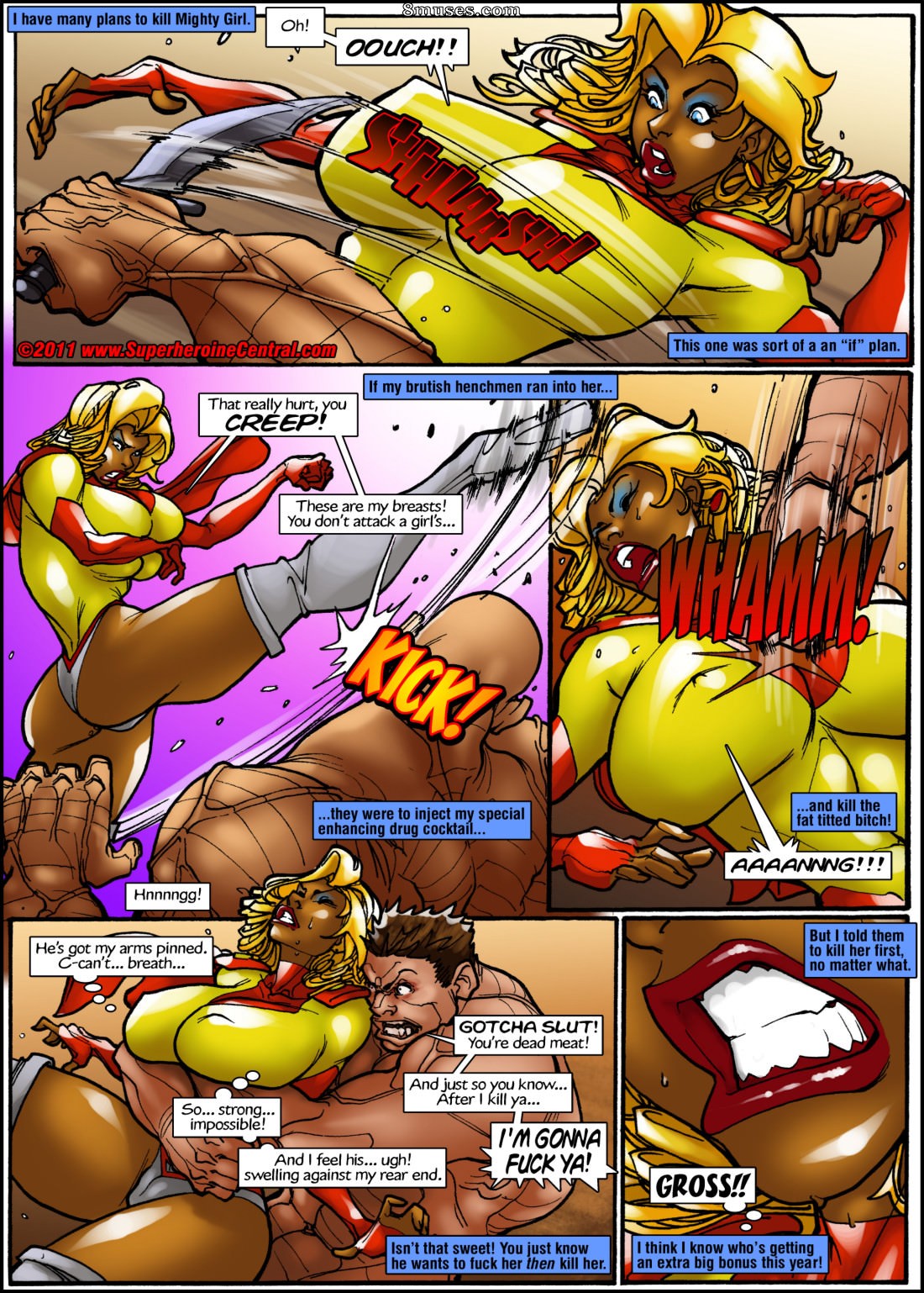 Fille puissante - Piège de la mort - Page 7