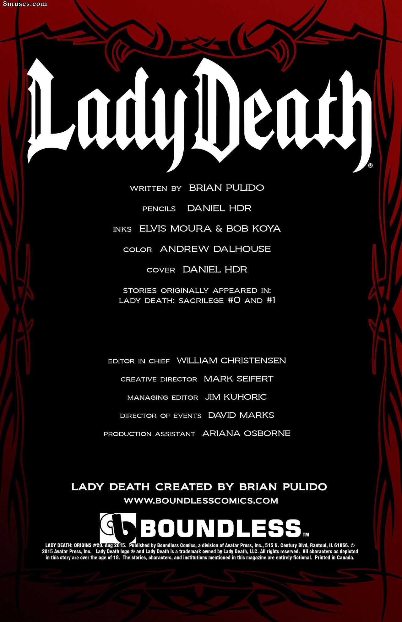 Lady Muerte - Orígenes - Número 20 - Página 2