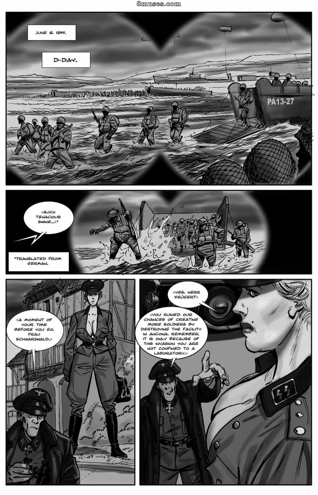 Giantess Club Comics - Project Overman - Page 28