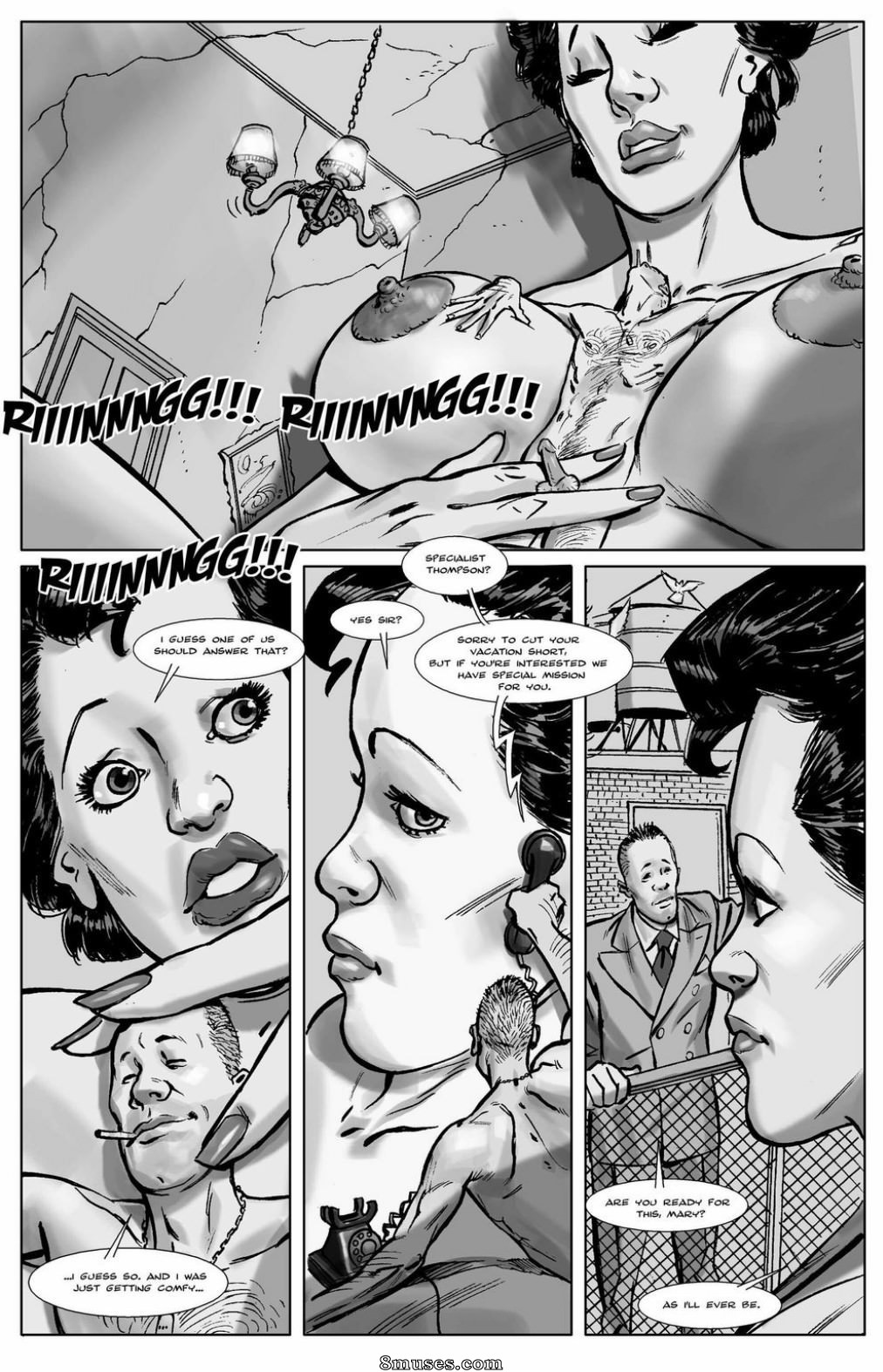 Giantess Club Comics - परियोजना ओवरमैन - पेज 41