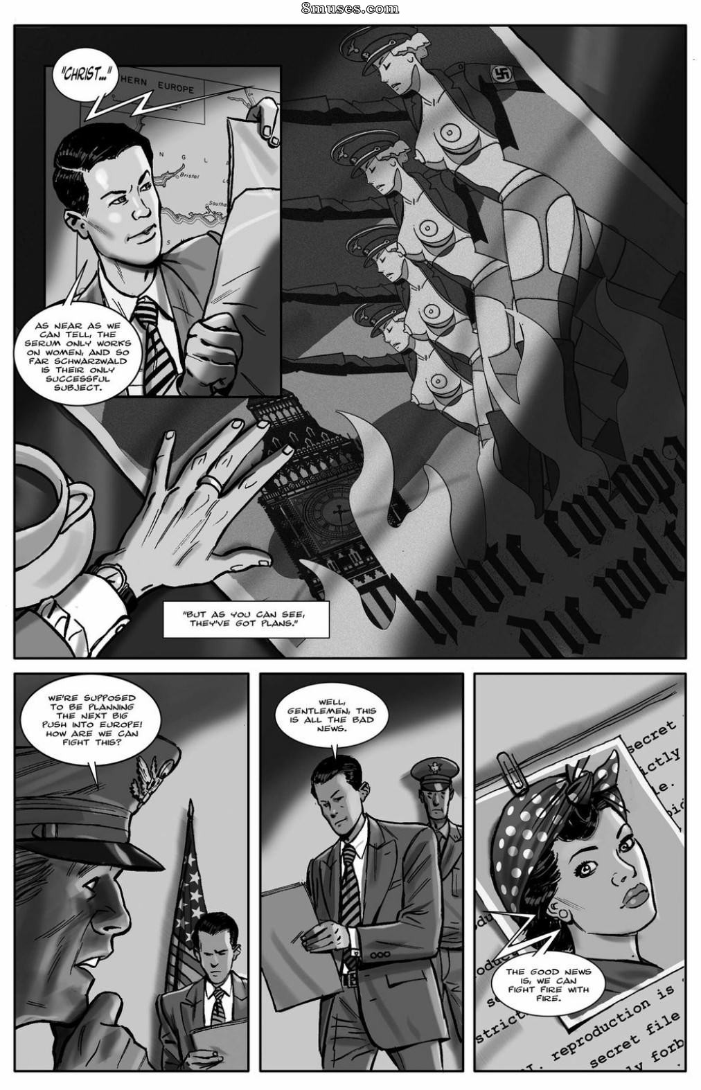 Giantess Club Comics - Project Overman - Page 12