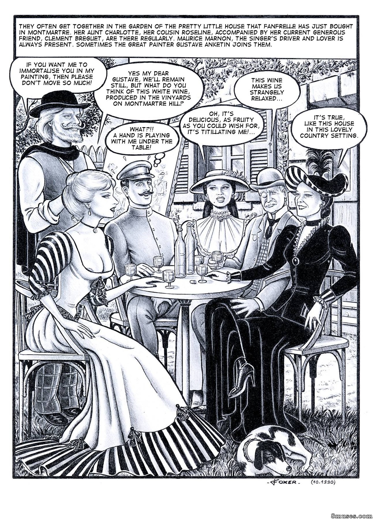 The Parisien Life of Fanfrelle - Issue 3 - Page 1