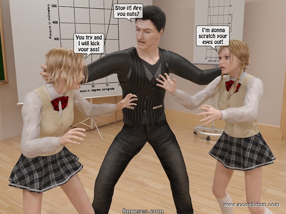IncestBDSM.com Comics - Teaching freshie to respect her parents - Page 21
