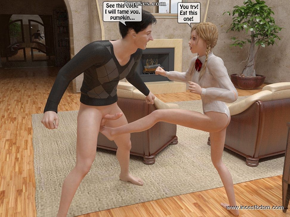 IncestBDSM.com Comics - Teaching freshie to respect her parents - Page 25
