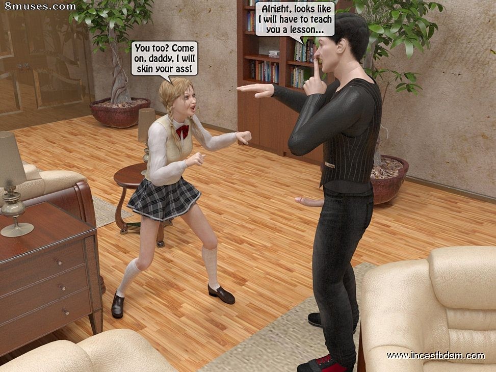 IncestBDSM.com Comics - Teaching freshie to respect her parents - Page 24