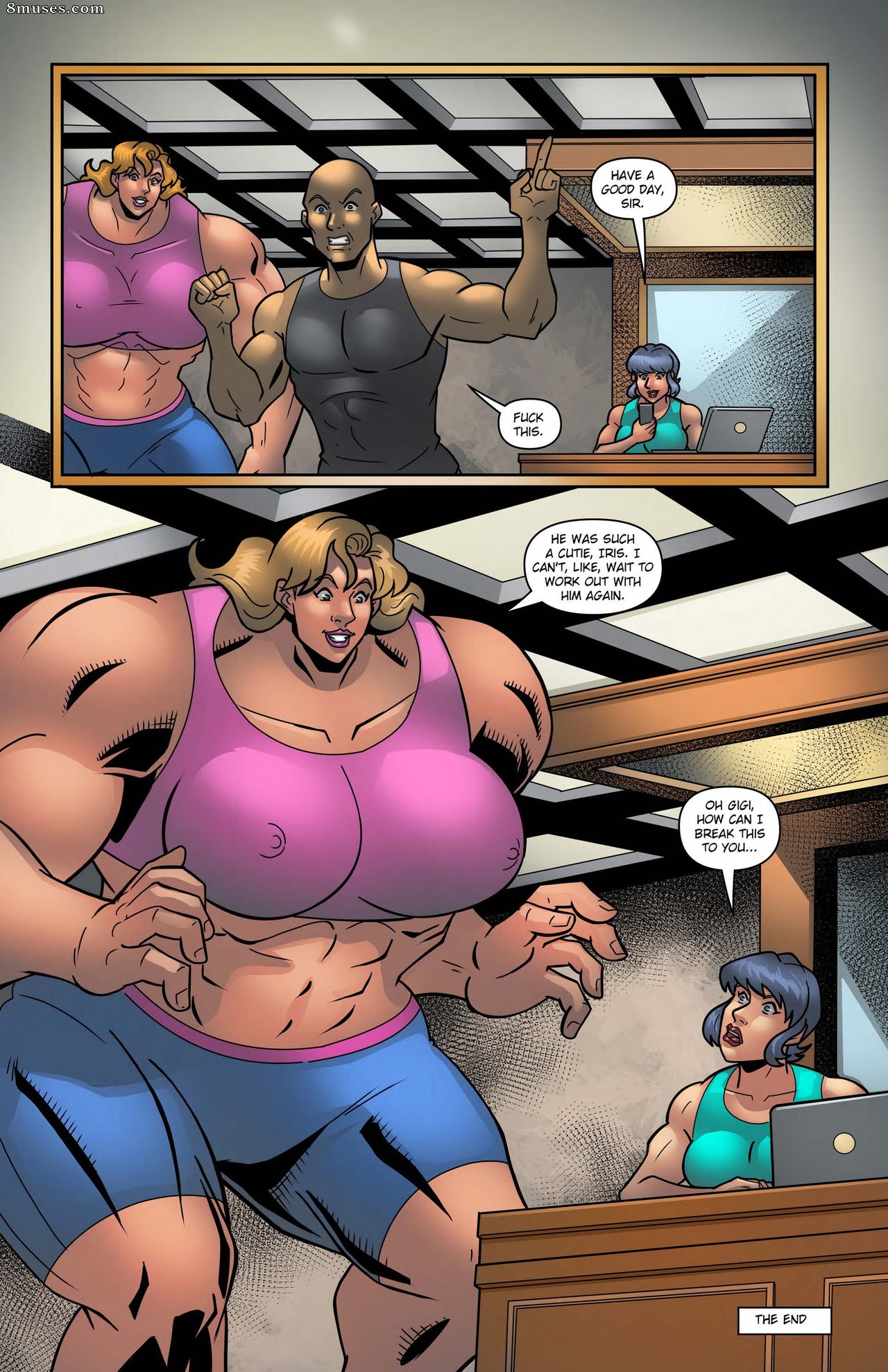 Bimbo de musculation - Numéro 1 - Page 12