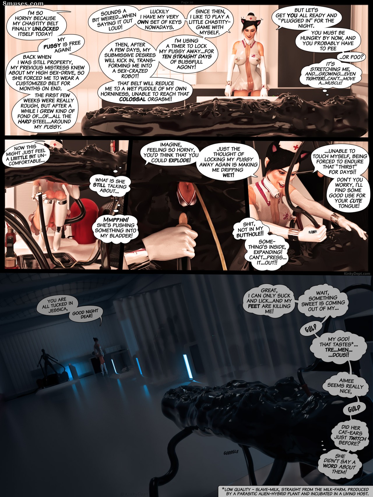 Page 25 | Various-Authors/KinkyDept/Slave-Jessica | 8muses - Sex Comics