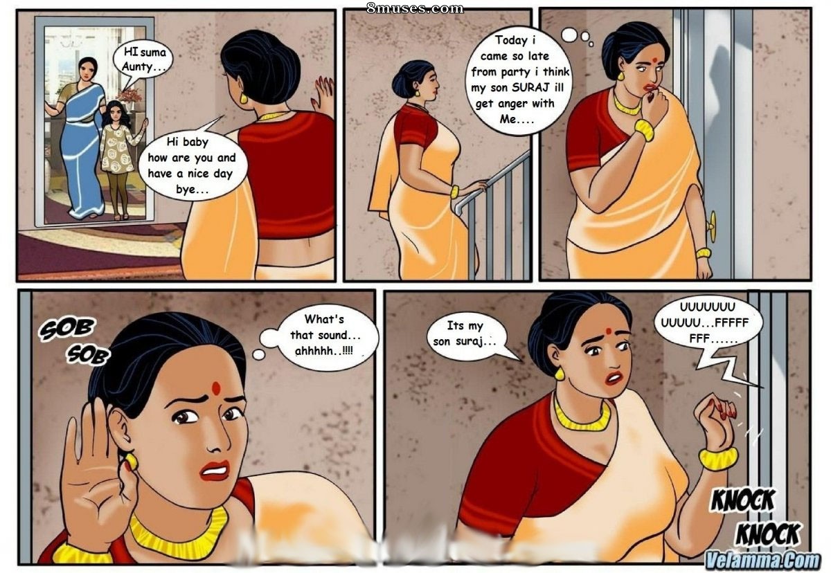 Velamma and Jhonny - Beautiful Mom and Bad Son - Issue 3 - Page 2