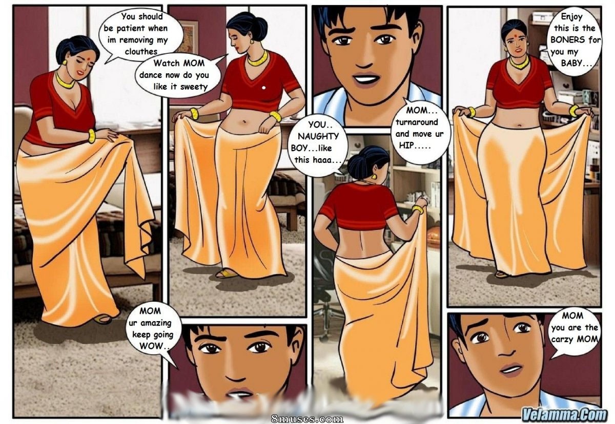Velamma and Jhonny - Beautiful Mom and Bad Son - Issue 3 - Page 7