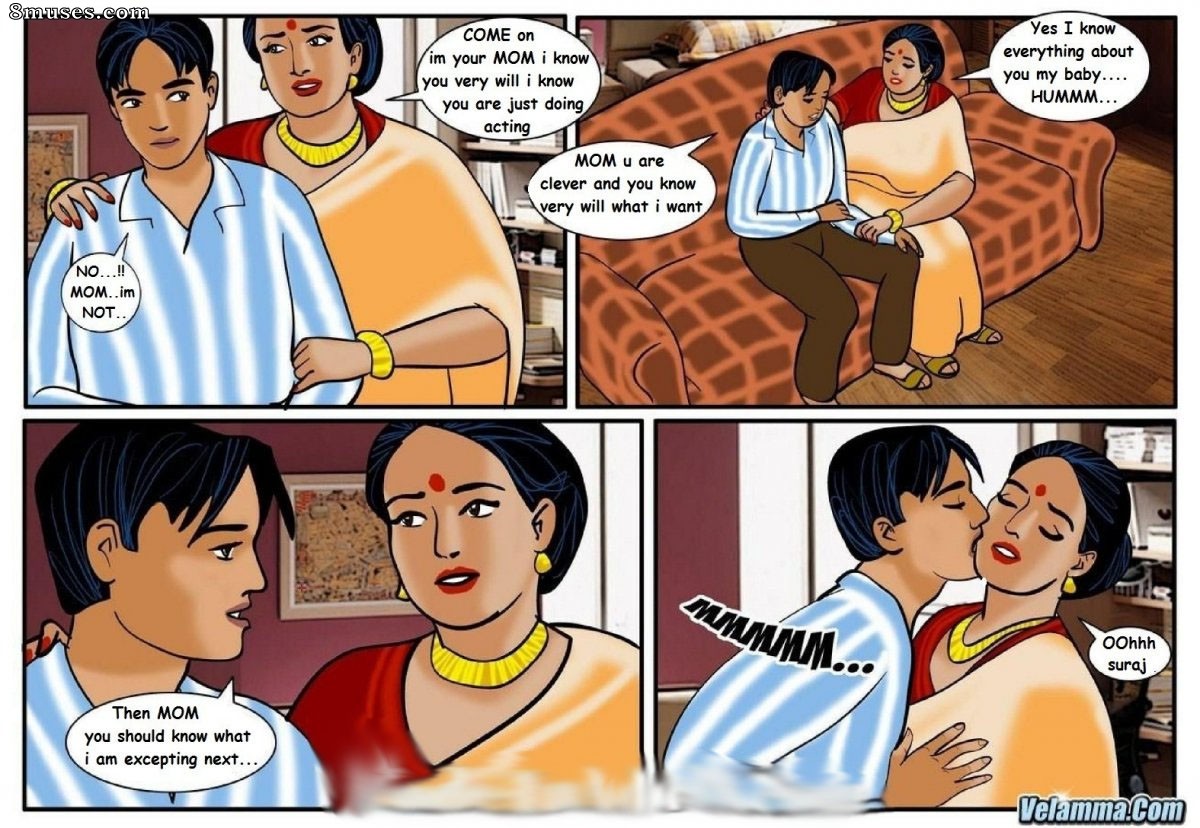 Velamma and Jhonny - Beautiful Mom and Bad Son - Issue 3 - Page 5