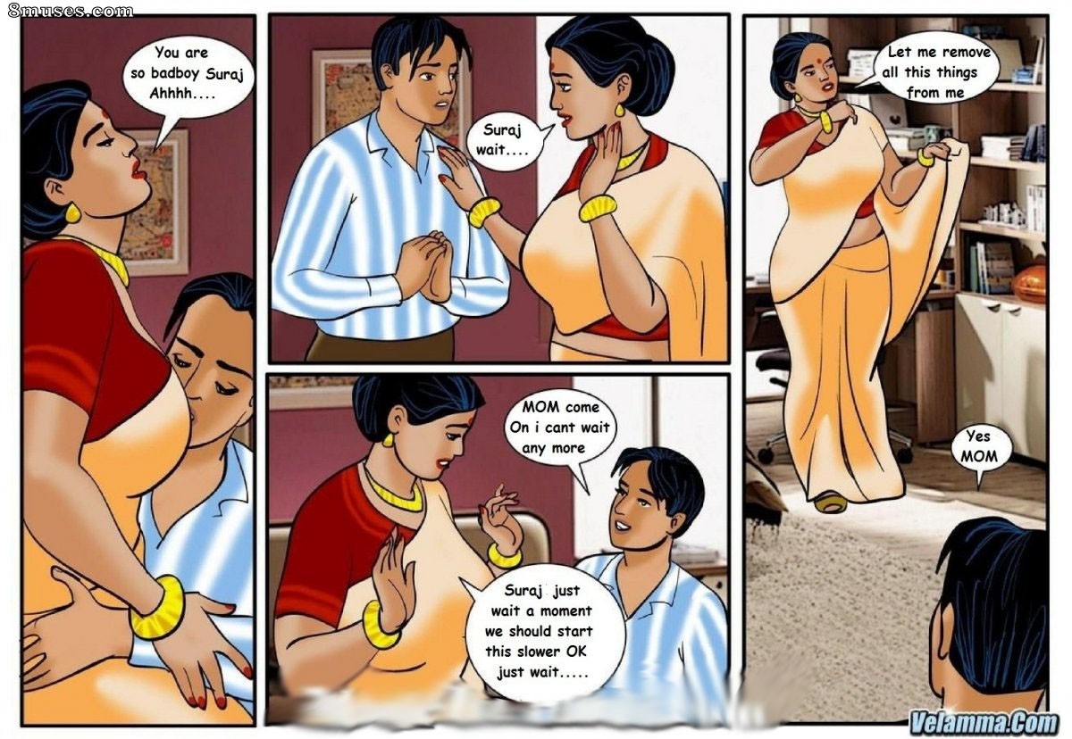 Velamma and Jhonny - Beautiful Mom and Bad Son - Issue 3 - Page 6