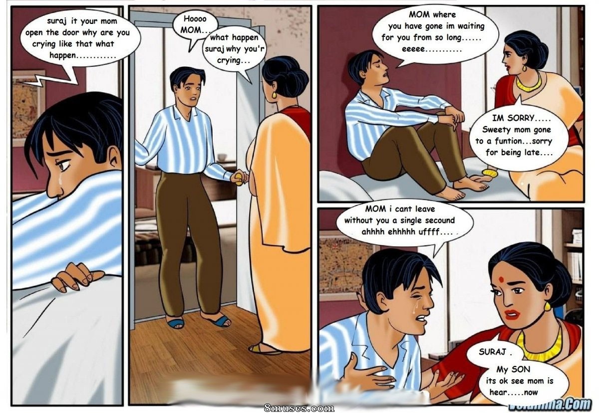 Velamma and Jhonny - Beautiful Mom and Bad Son - Issue 3 - Page 3