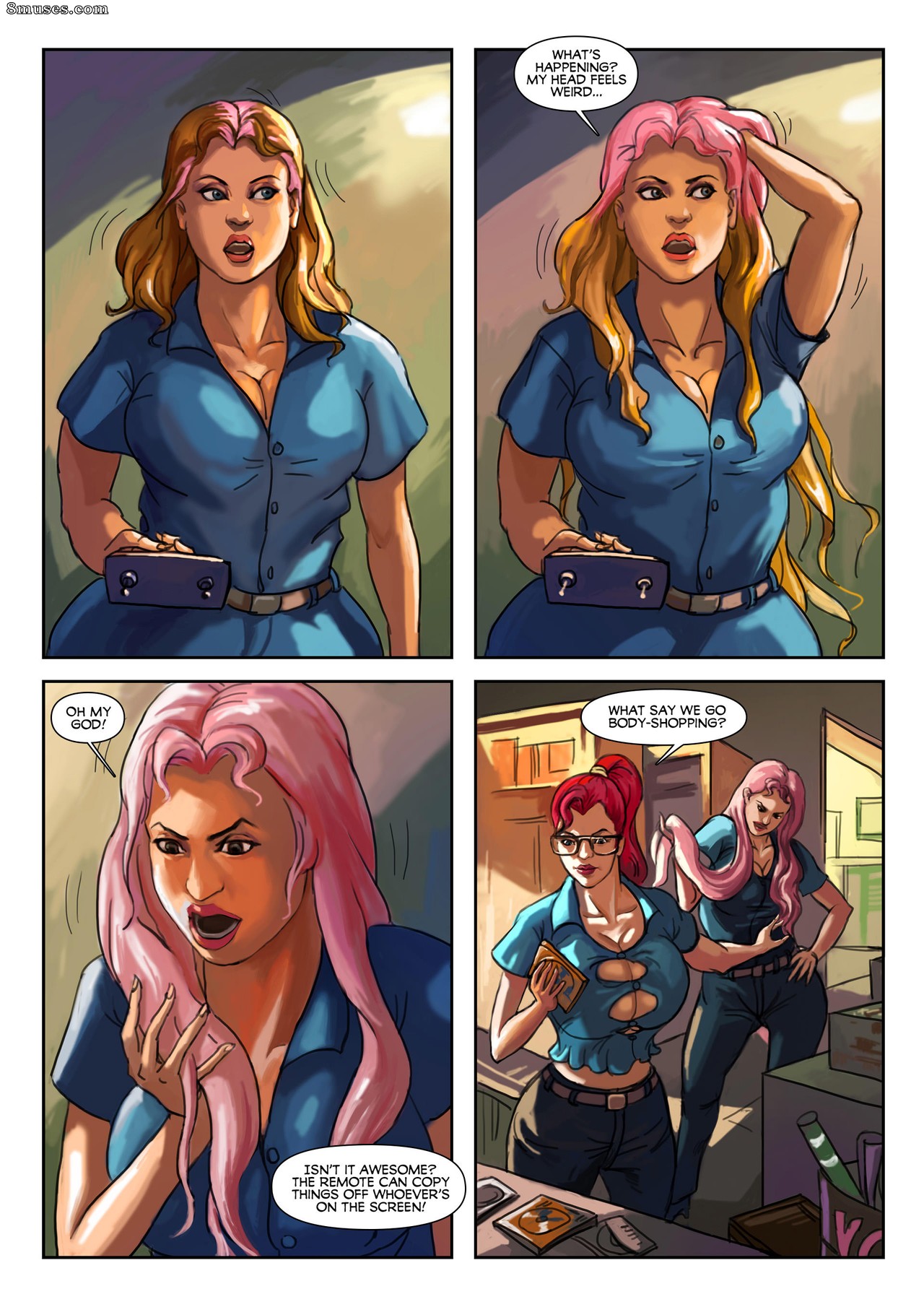 Expansionfan Comics - Décolletés géants - Page 8