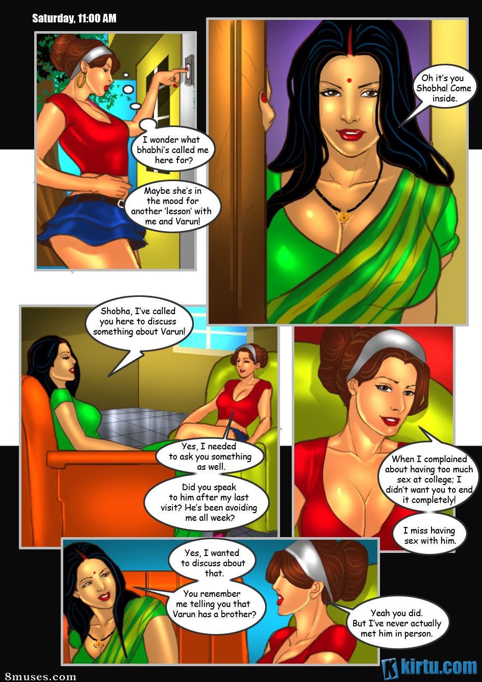 Kirtu.com Comics - Savita Bhabhi - Episode 24 The Mystery of TWO! - Page 20