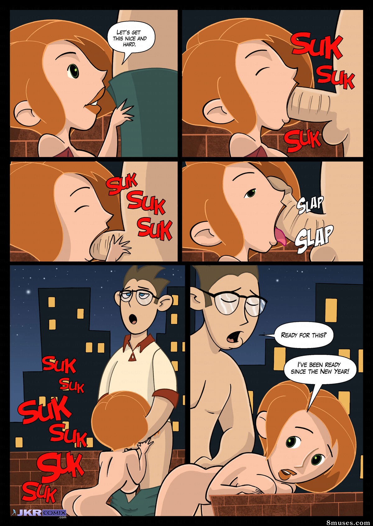 JKR Comix - Kinky Tales - New Year - Page 2