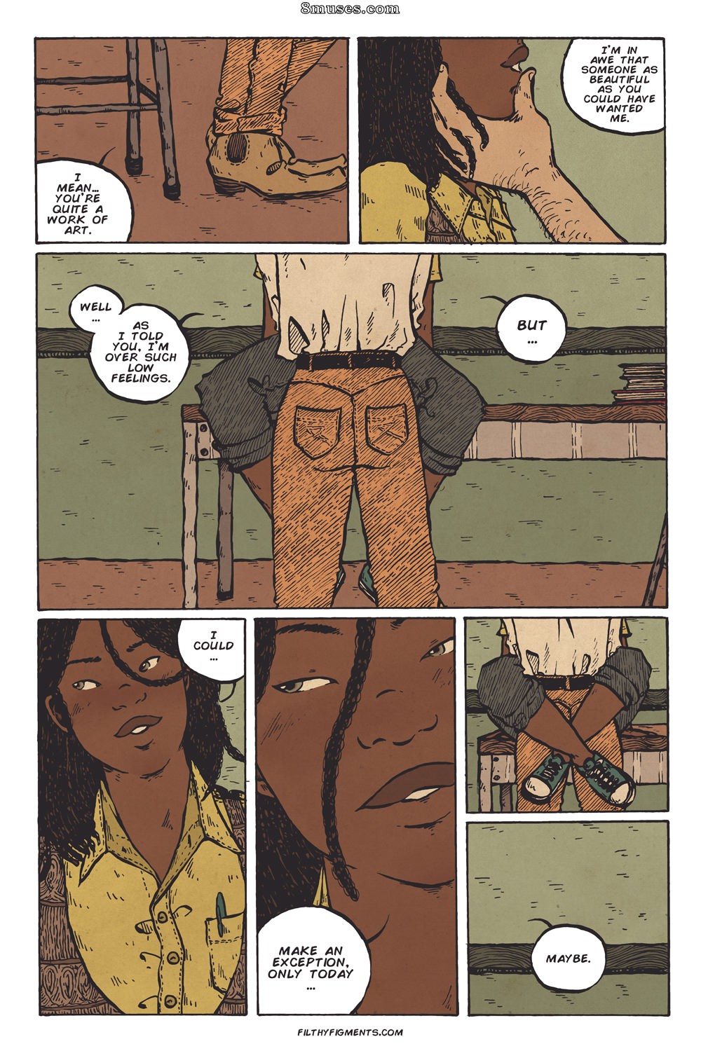 Filthy Figments Comics - Bem te vi - Página 12