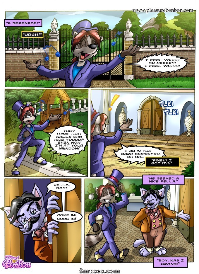 PleasureBonBon Comics - Raccoon Business 2 - Page 7