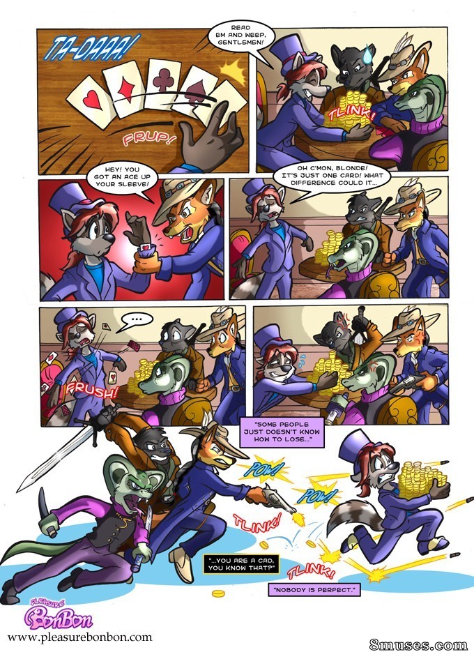 PleasureBonBon Comics - Raccoon Business 2 - Page 3