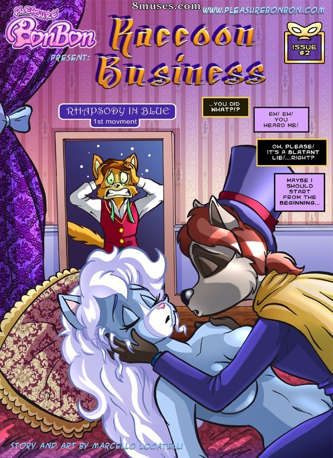 PleasureBonBon Comics - Raccoon Business 2 - Page 1