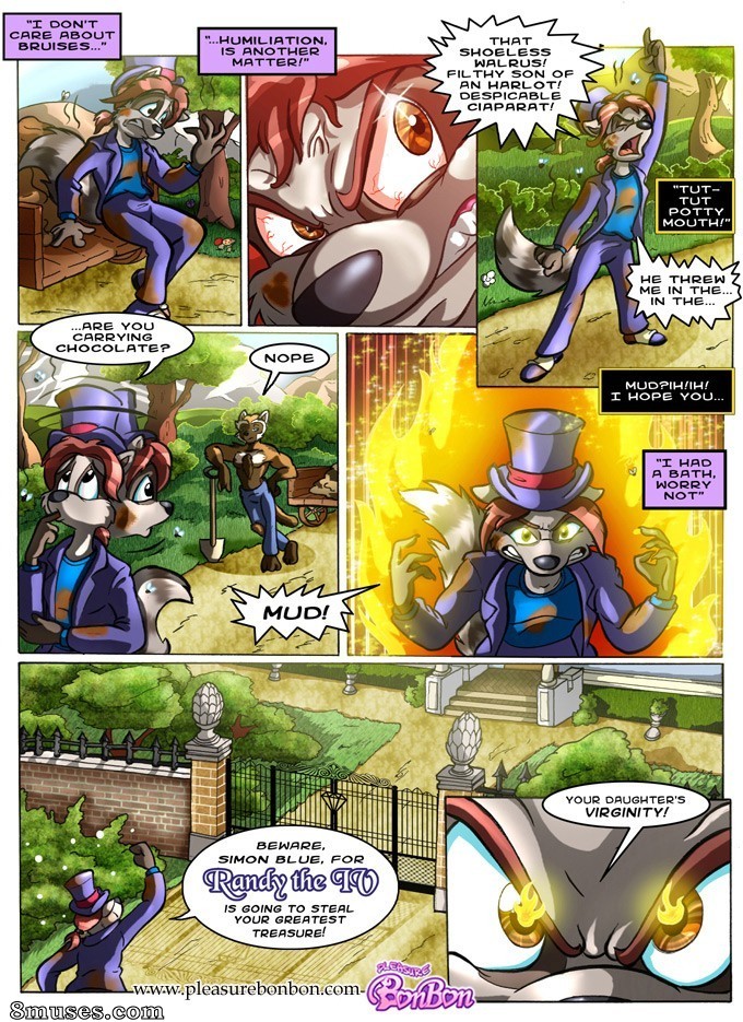 PleasureBonBon Comics - Negócios de guaxinim 2 - Página 9