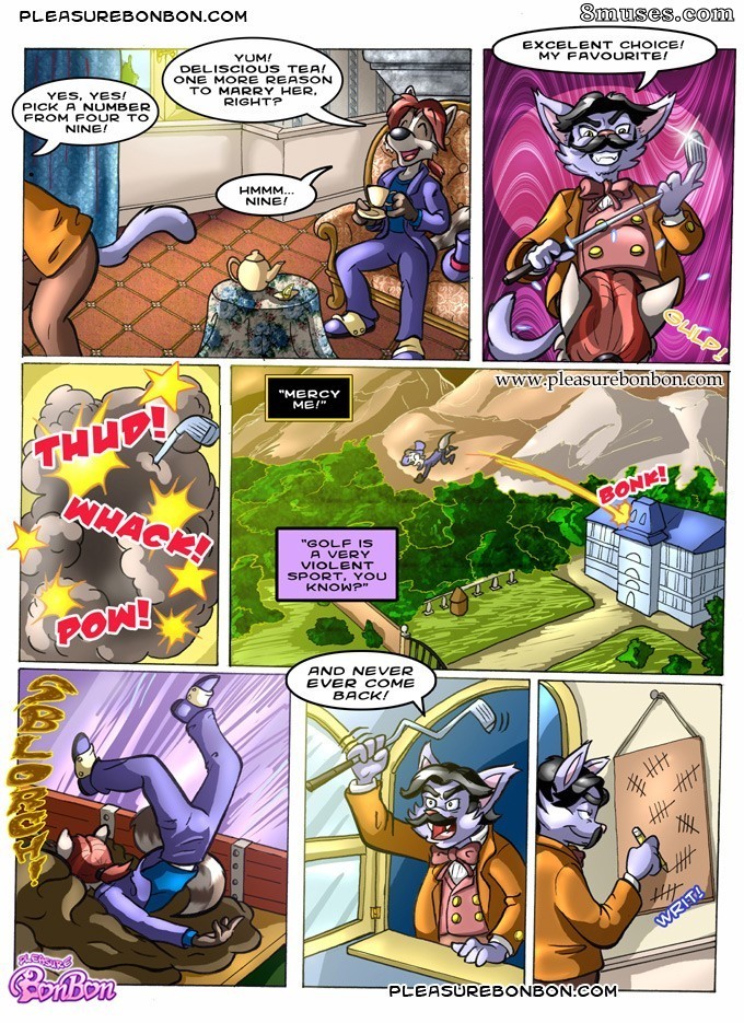 PleasureBonBon Comics - Raccoon Business 2 - Page 8