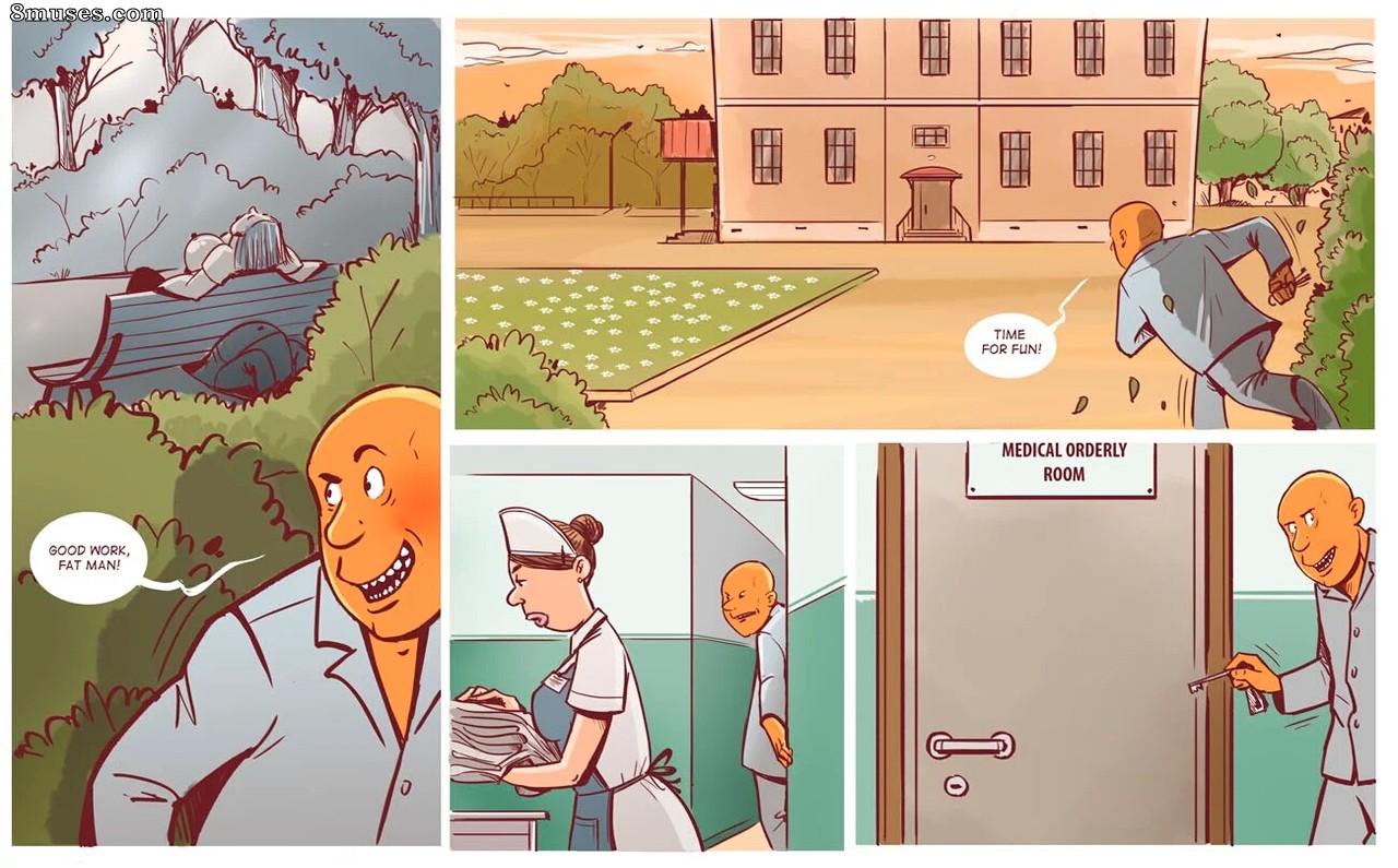 Disarten Comics - Rébellion à l'asile psychiatrique - Page 8